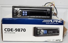 Alpine cde 9870 - cde-9870, autoradio
