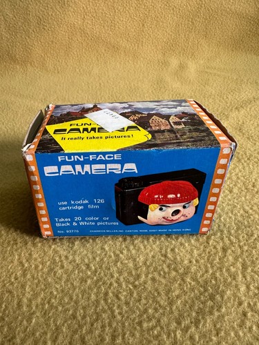 Fun face camera vintage - face, 1970