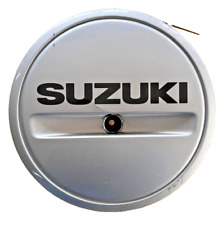 COPERTURA RUOTA DI SCORTA PER SUZUKI JIMNY ORIGINALE VERNICIATA SILVER USATA