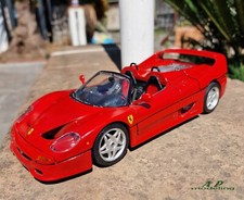 modellino auto 1:18 Ferrari f 50 della bburago modellini da collezione usato