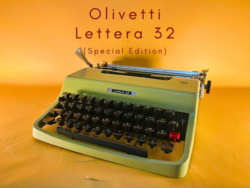 Working typewriter olivetti - typewriter,