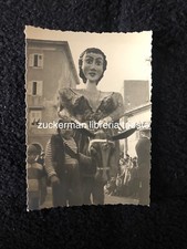 foto TRIESTE CARNEVALE MUGGIA ANNI 60 ca costumi carro donna 