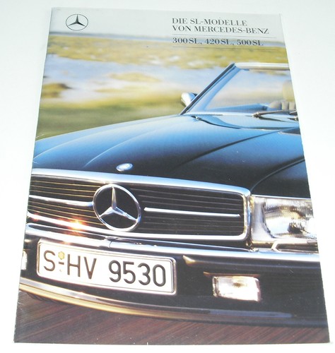 Brochure mercedes benz r107 - benz,
