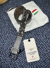 Cintura donna Aeronautica Militare grigia esercito misura 90 cm/vita 30/31
