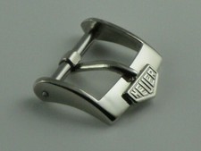 FIBBIA HEUER ACCIAIO 16 mm