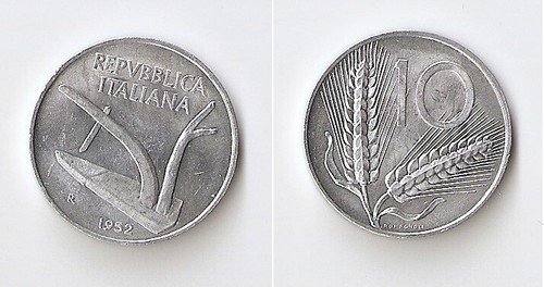 Italy lire 1952 high - italy,