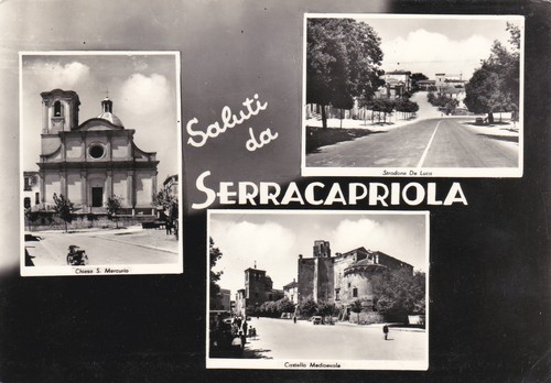 Serracapriola saluti g - saluti, da
