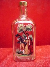 Bella Vecchio Bottiglia Dipinta A Mano Flacon!