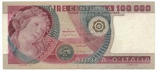 100000 LIRE BANCA D'ITALIA