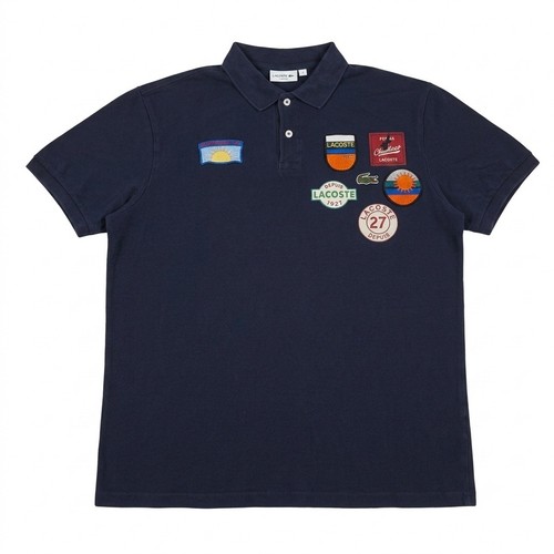 Polo uomo lacoste multi toppa - uomo,