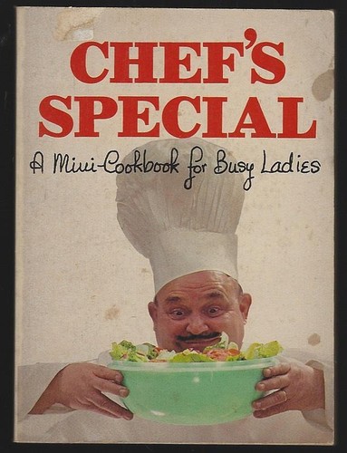 Chef special mini cookbook - chef's,