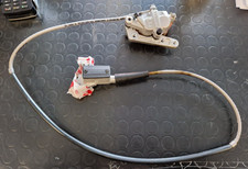 KIT FRENO ANTERIORE MOTO ENDURO CROSS CON POMPA COMPLETA DI TUBO E PINZA MAGURA