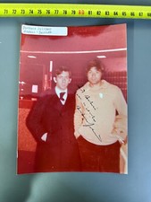 FOTO PICTURE PHOTO NAPOLI JULIANO AUTOGRAFATA SIGNED NO MAGLIA MATCH WORN