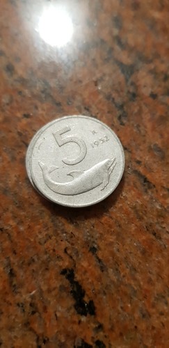 Monete lire 1952 - monete, 5