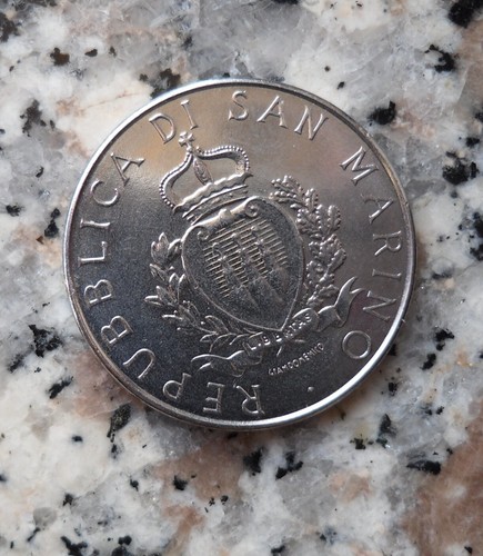 Moneta 100 lire - di, san