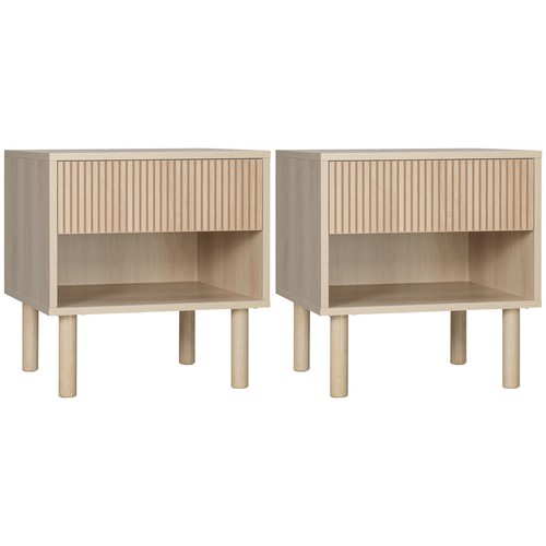 Homcom comodini moderni - homcom,