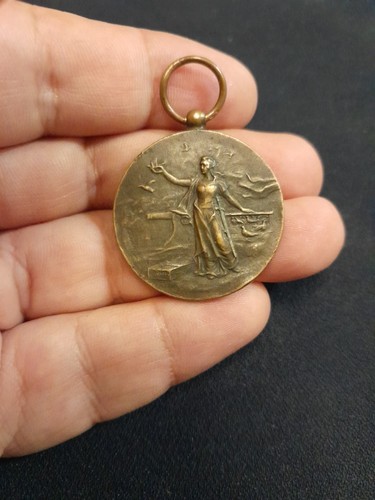Medaglia antica una donna - medaglia,
