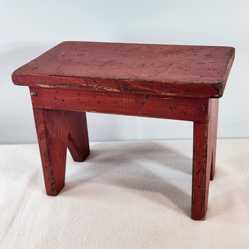 Panca sgabello bambino vintage
