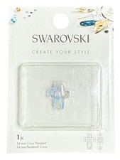 Ciondolo croce Swarovski 14 mm