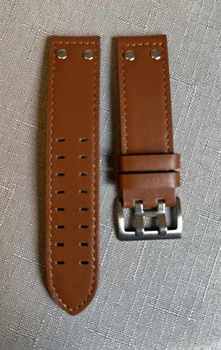 Cinturino orologio pelle