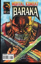 MORTAL KOMBAT: Baraka 1,Malibu Comics 1995 in lingua inglese