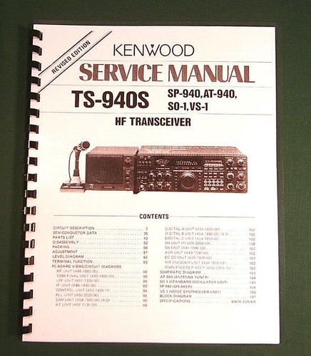 Kenwood 940s manuale di - kenwood, ts-940s