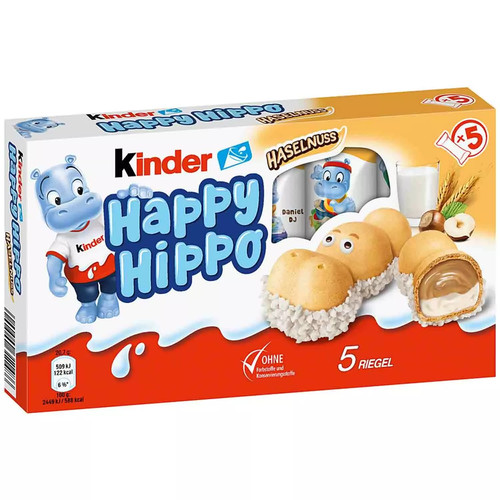 Kinder happy hippo nocciola - kinder,