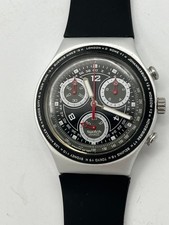 Orologio SWATCH Irony Chrono RESTLESS (YCS4000AG)-Silicone-Ø40mm-compl.funz.