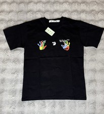 T-shirt Off White Con Logo