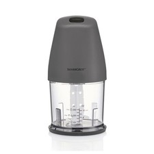 Silvercrest SMZ 260 Tritatutto grigio in plastica con bicchiere  SENZA CONFEZION