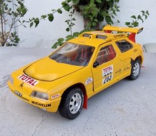 modellino auto scala 1/18 citroen xz rally raid modellini per ricambi usato