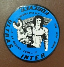 ADESIVO STICKER ORIGINALE ULTRAS INTER FOREVER BOYS SAN SKIN NO SCIARPA 