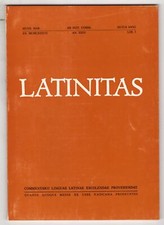 LATINITAS - N 1 - 1987