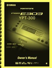 Yamaha Portatone PSR-E303 YPT-300 Tastiera MANUALE DEL PROPRIETARIO