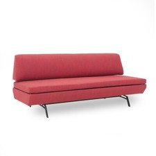 Divano letto tessuto rosso - in,