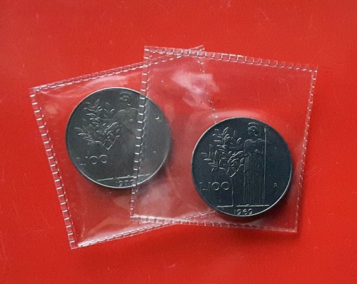 Lotto monete 100 lire - 2,