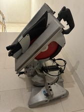 Troncatrice per legno Femi XXX 1400W con piano banco sega circolare Usata