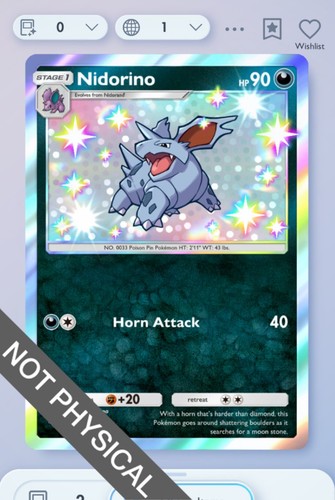 Pokemon tcg pocket - pokemon, nidorino