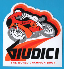 GIUDICI Boot adesivo sticker vintage moto tuning aufkleber autocollant MA3705