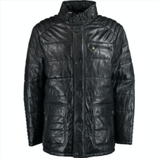 Giacca pelle lunga visone - giacca,