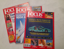 Lotto 3 Riviste Focus Giornale 1998  64 69 71 Scienza
