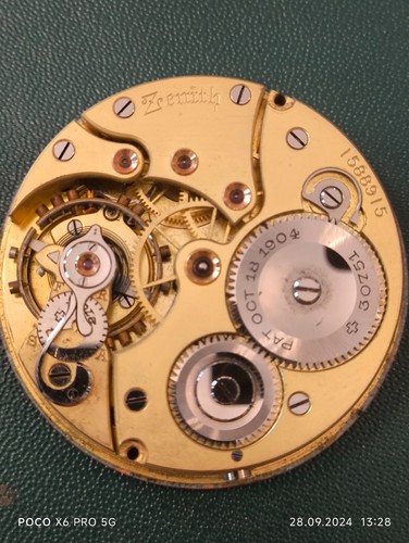 Orologio tasca zenit oro - orologio,