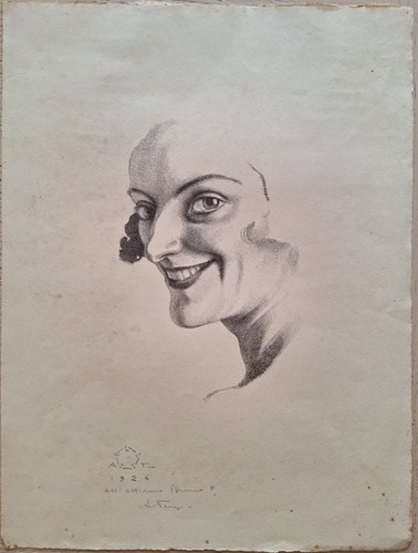 Litografia aleardo terzi - aleardo,