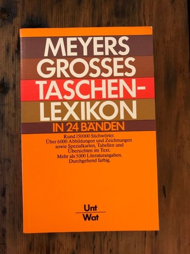 Meyer grosses taschenlexikon - meyer,
