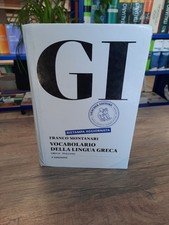 "Gi" Montanari. Dizionario Greco "Loescher" (B72)