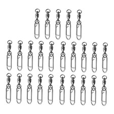 25 pezzi di pesca swivels