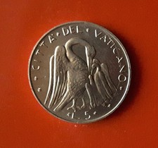 5 LIRE 1977 VATICANO - FDC