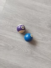 Palle da biliardo. Due Pezzi