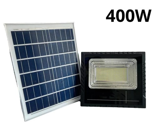 Faro led 400w con pannello - con,