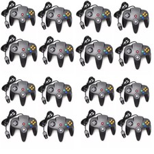CONFEZIONE 16 Joystick Controller Cablato Compatibile con Console Gioco Nintendo 64 N64
